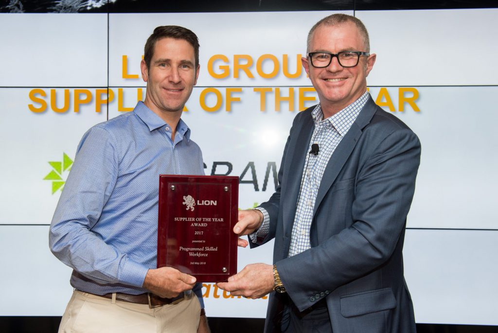 PSW wins Lion’s Supplier of the Year award